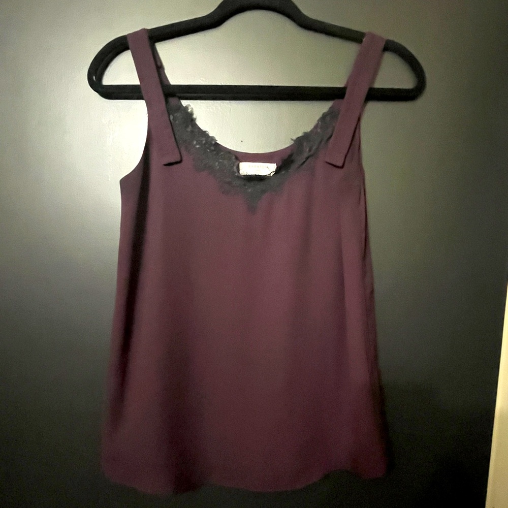 Babaton lace trim tank